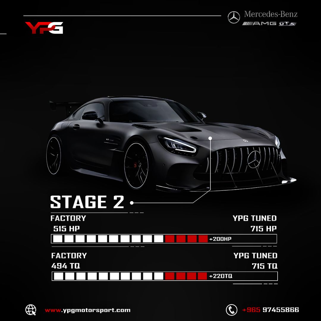 Mercedes AMG GTS Stage 2 Custom ECU Tuning Upgrade [DATA-LOGS REQUIRED]